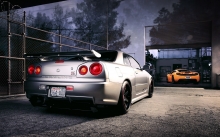 Nissan Skyline    McLaren MP-4